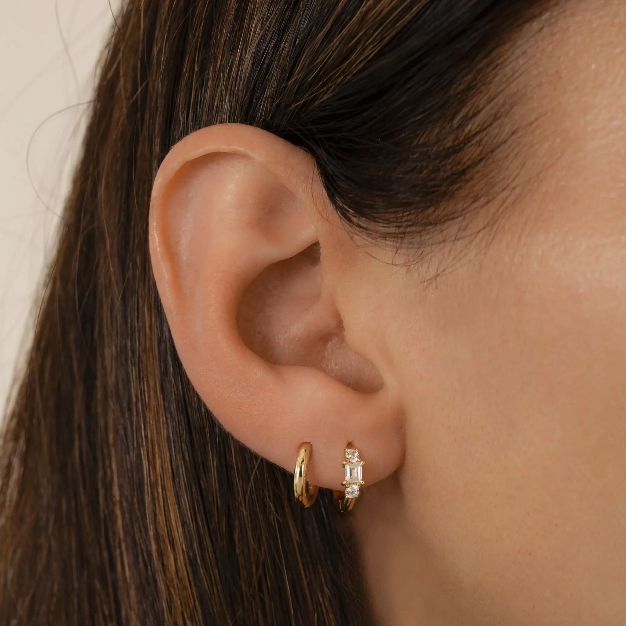 Kai Huggie Hoops - AYUNA