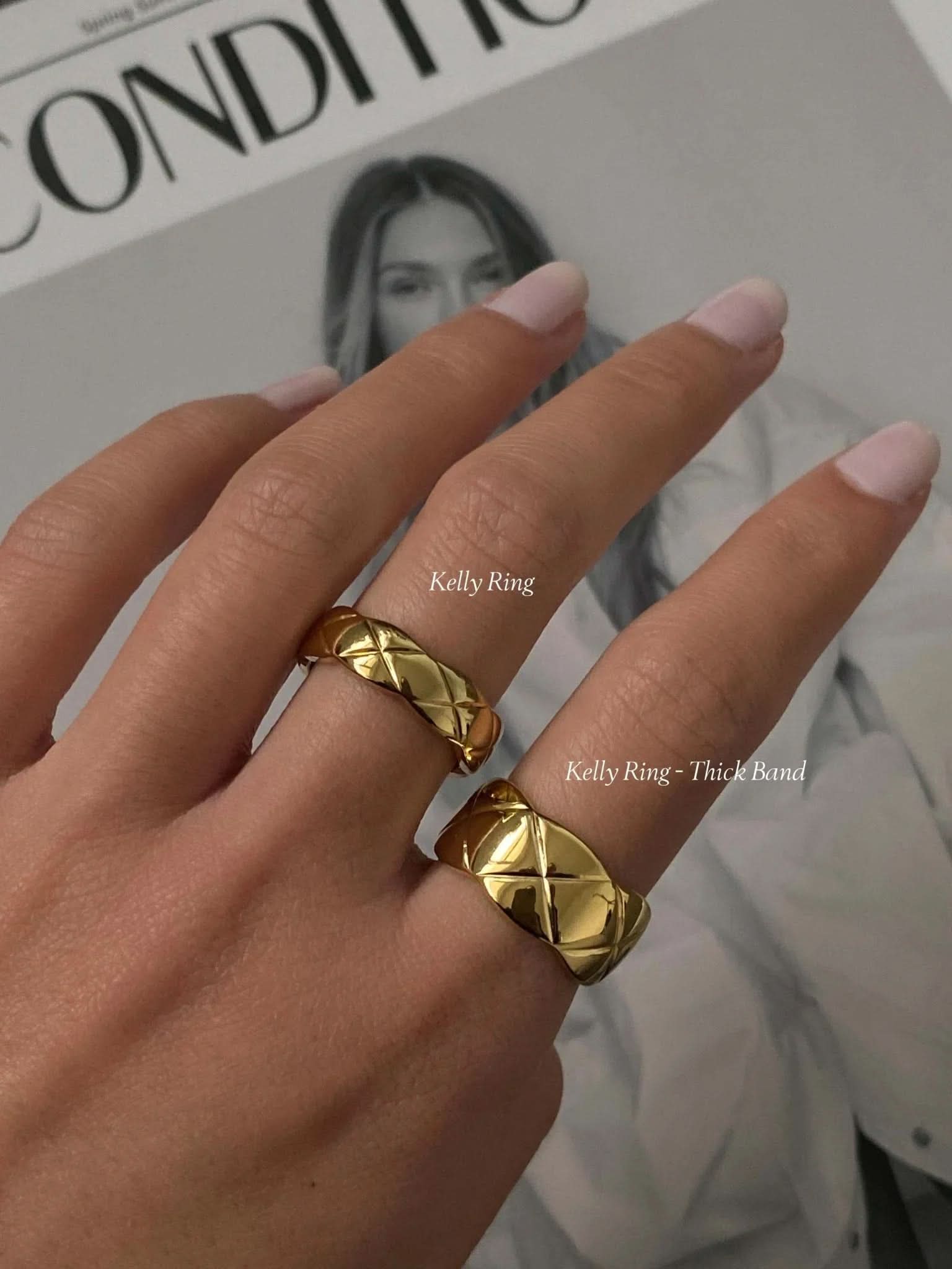 Kelly Ring - Gold - AYUNA