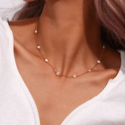 Laney Pearl Necklace - AYUNA