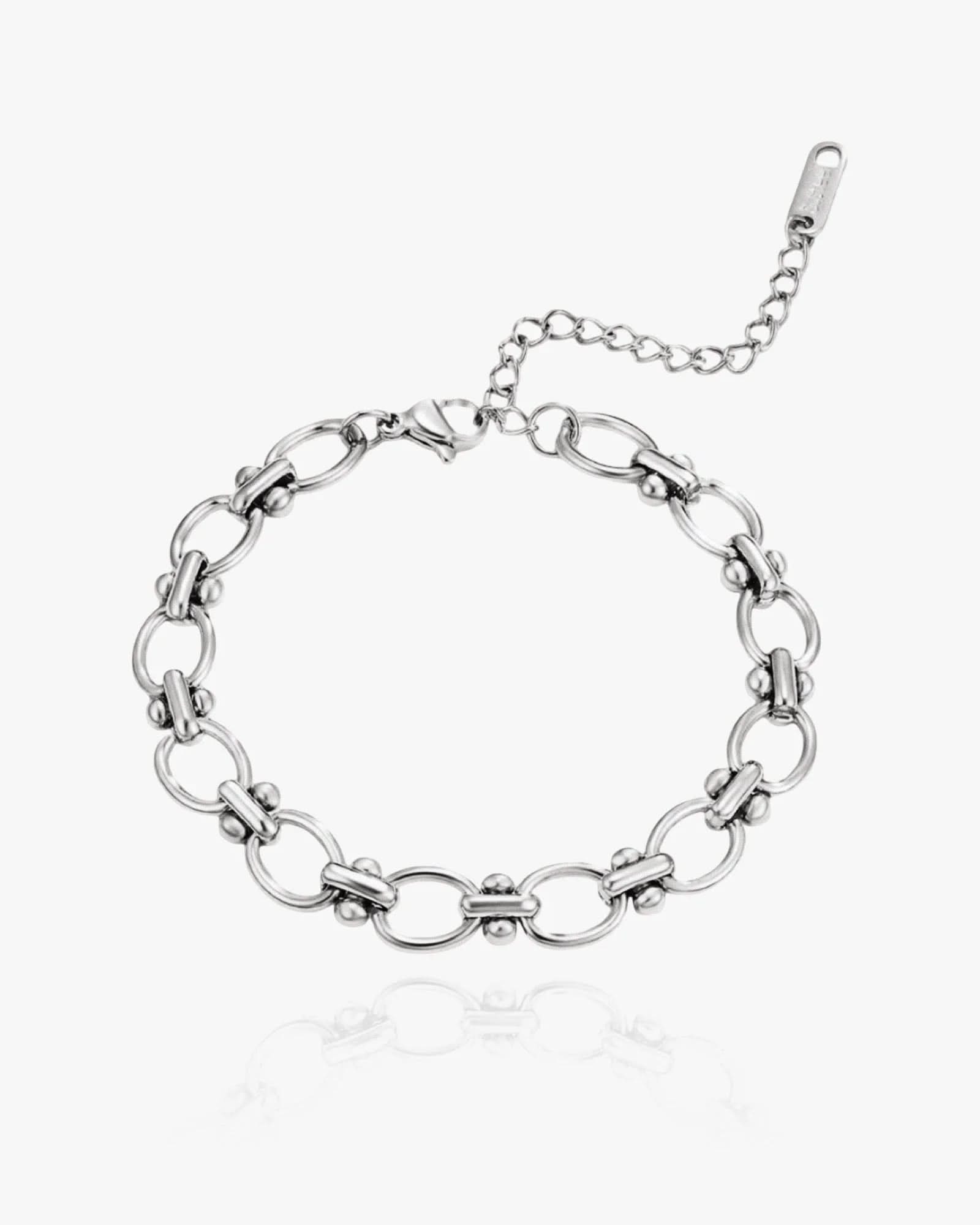 LEAH Round Chain Bracelet - AYUNA