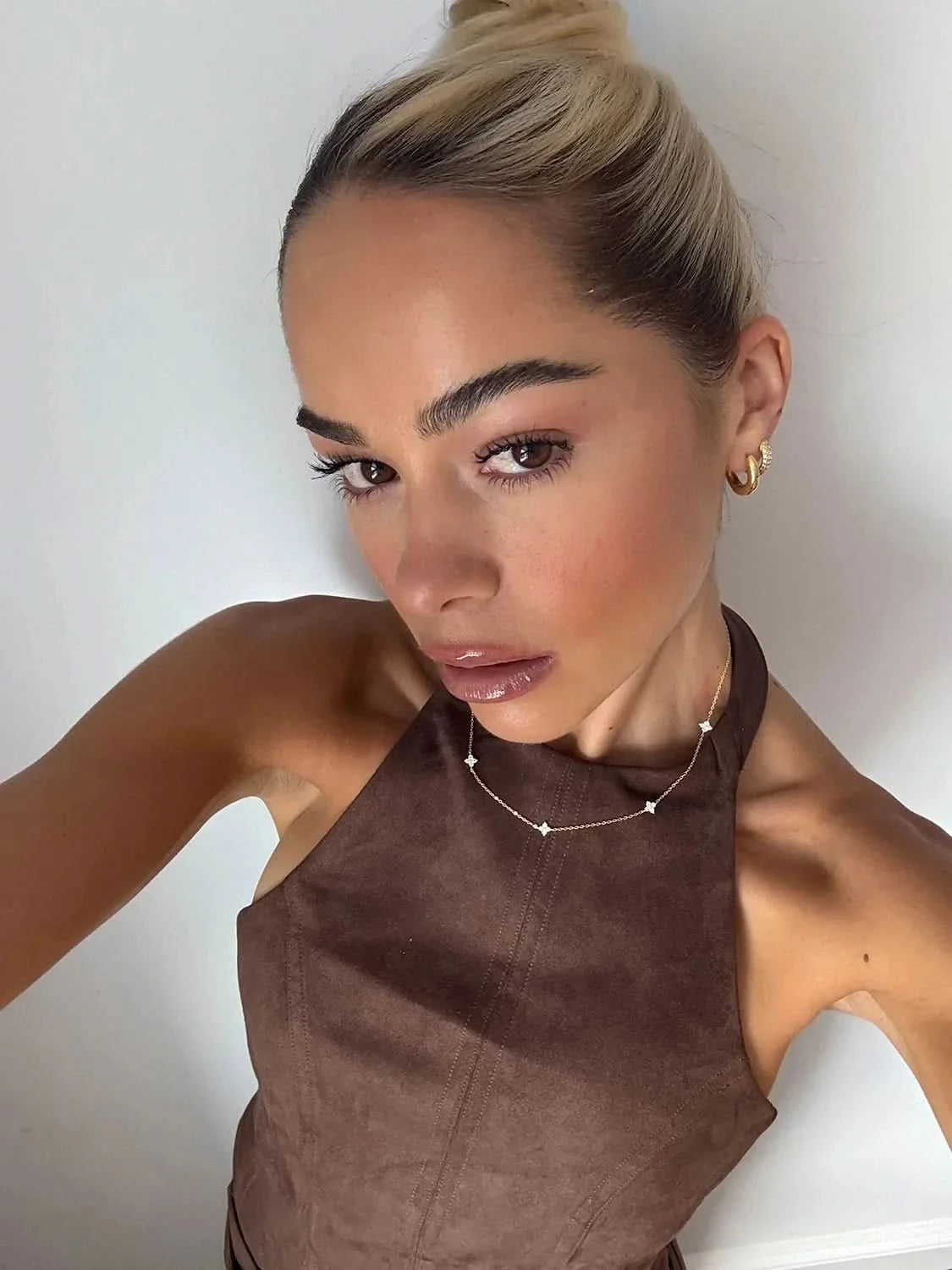 Loria Necklace Multi - Gold - AYUNA