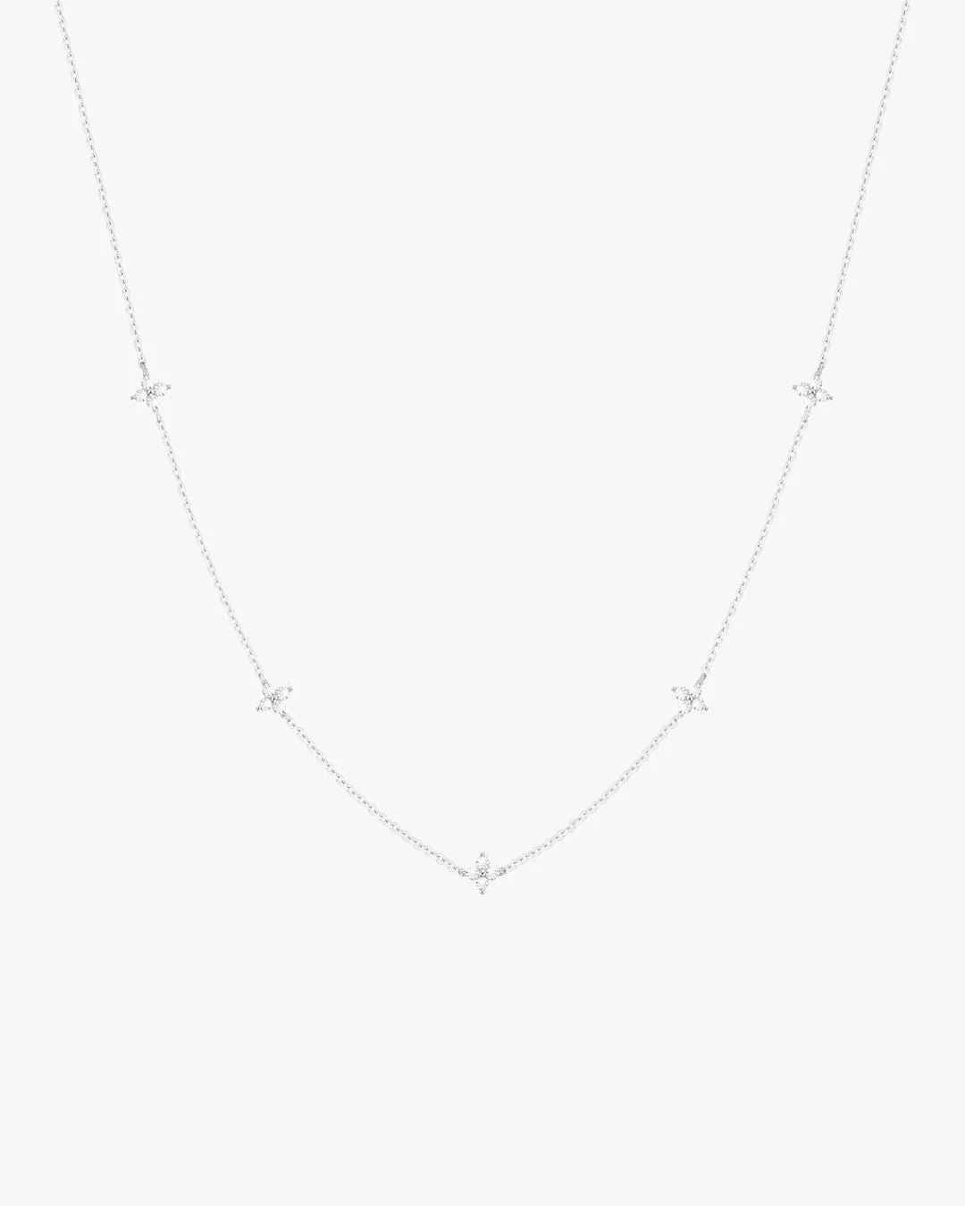 Loria Necklace Multi - Silver - AYUNA