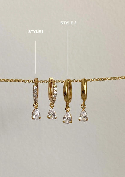 Lou Earrings - Gold - AYUNA