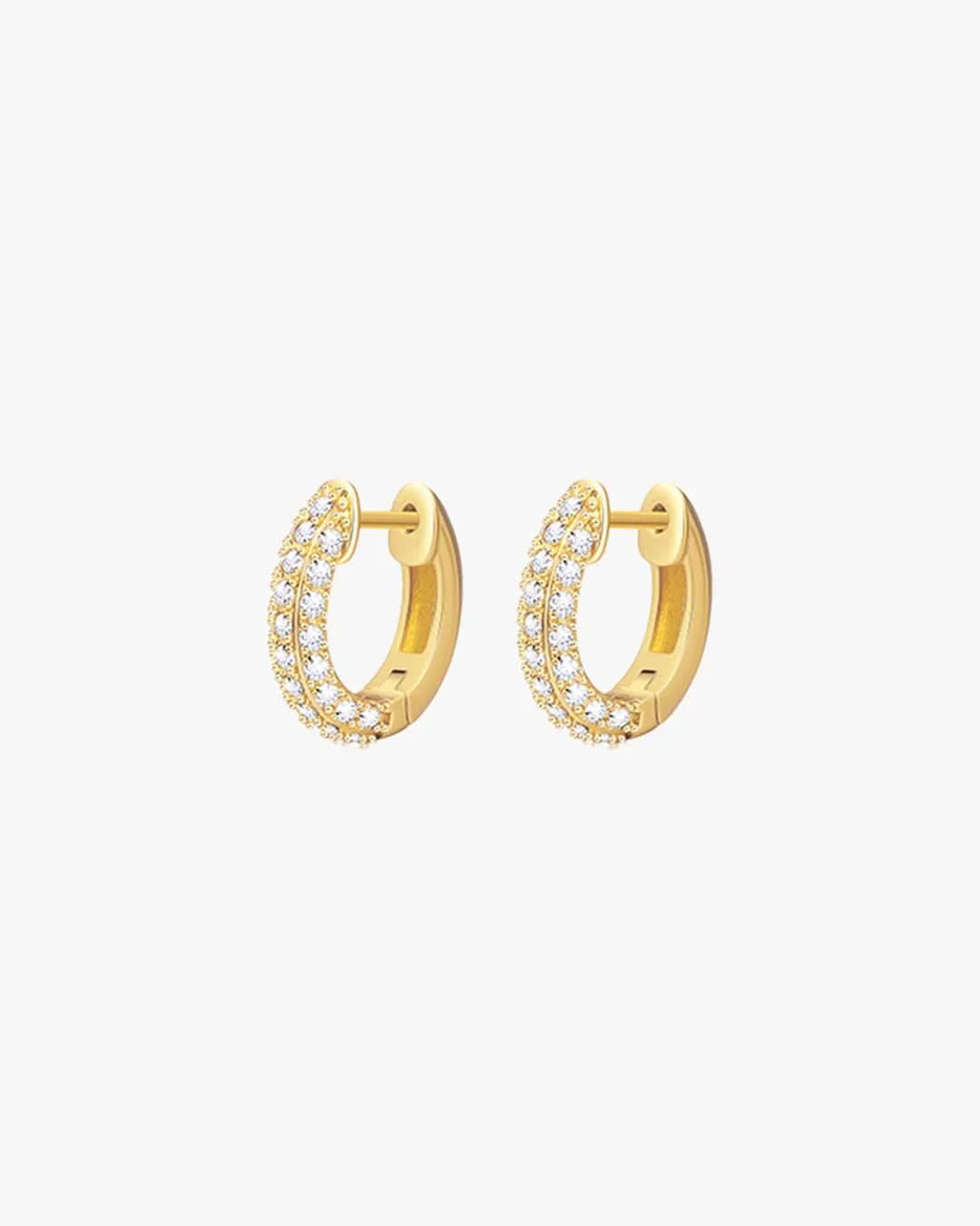 Lya Hoops - Gold - AYUNA