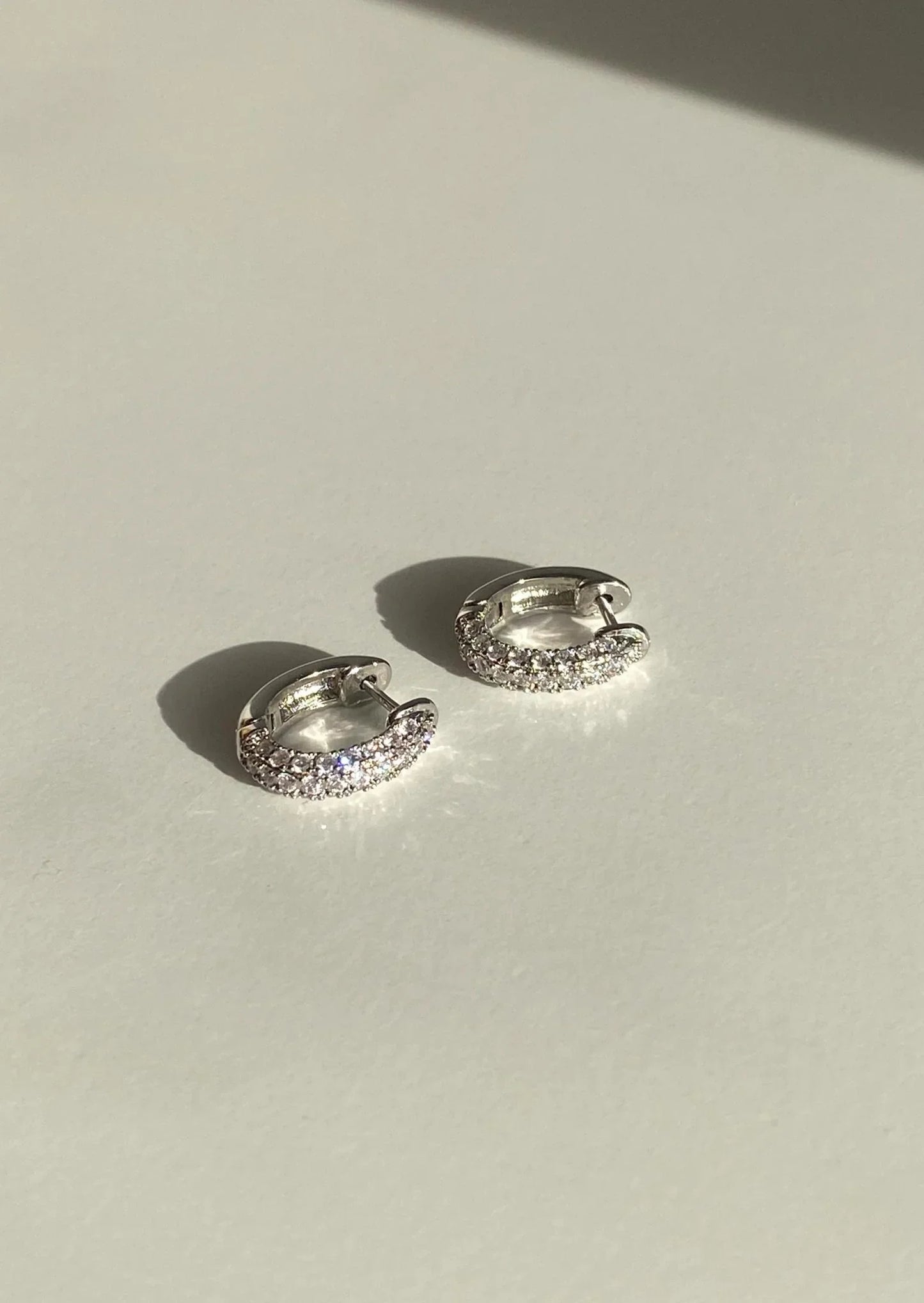 Lya Hoops - Silver - AYUNA