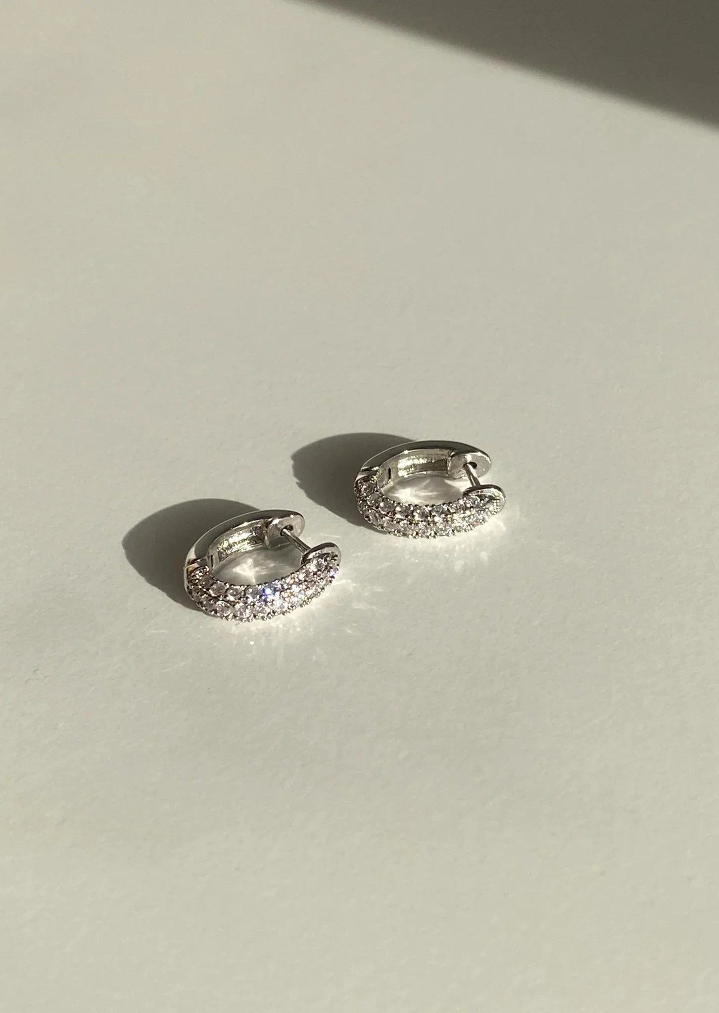 Lya Hoops - Silver - AYUNA