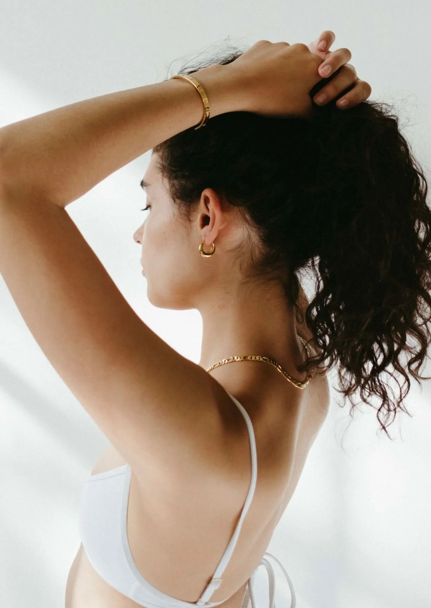 Madison Hoops - Gold - AYUNA