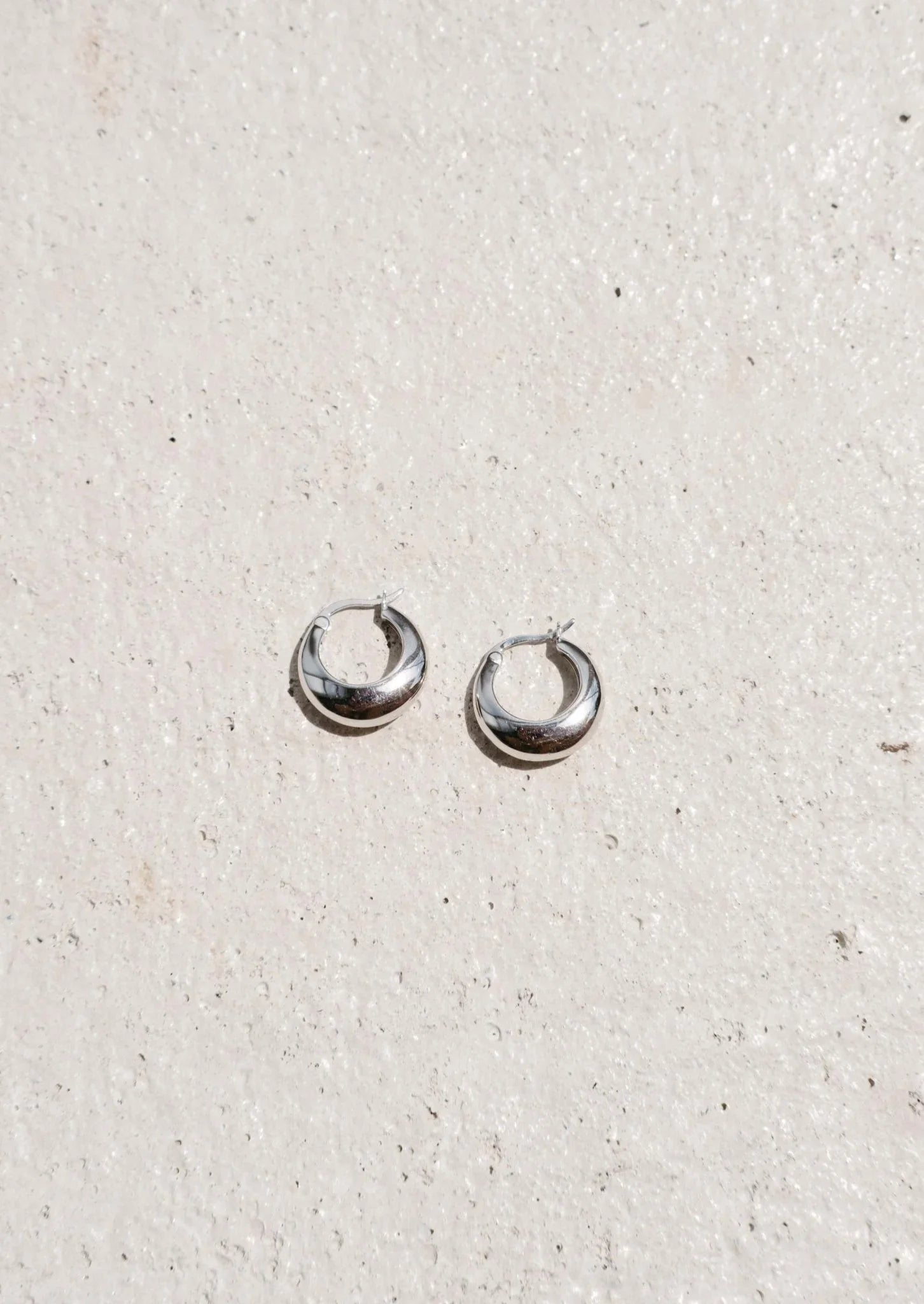 Madison Hoops - Silver - AYUNA