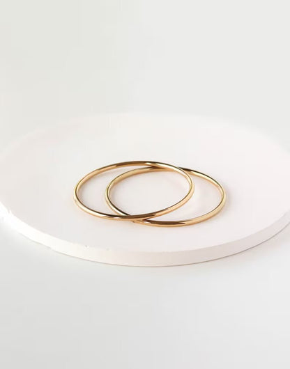 Minimalist Bangle Bracelet - AYUNA