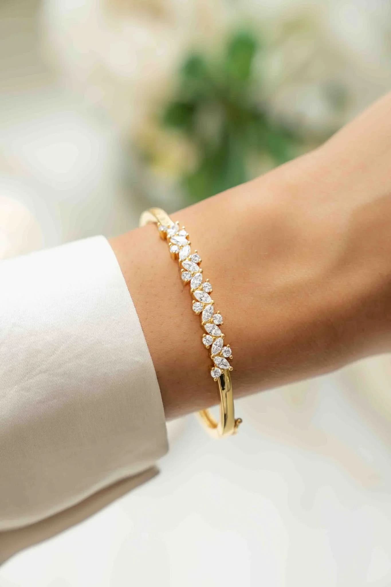 Multi - Stone Bangle - AYUNA