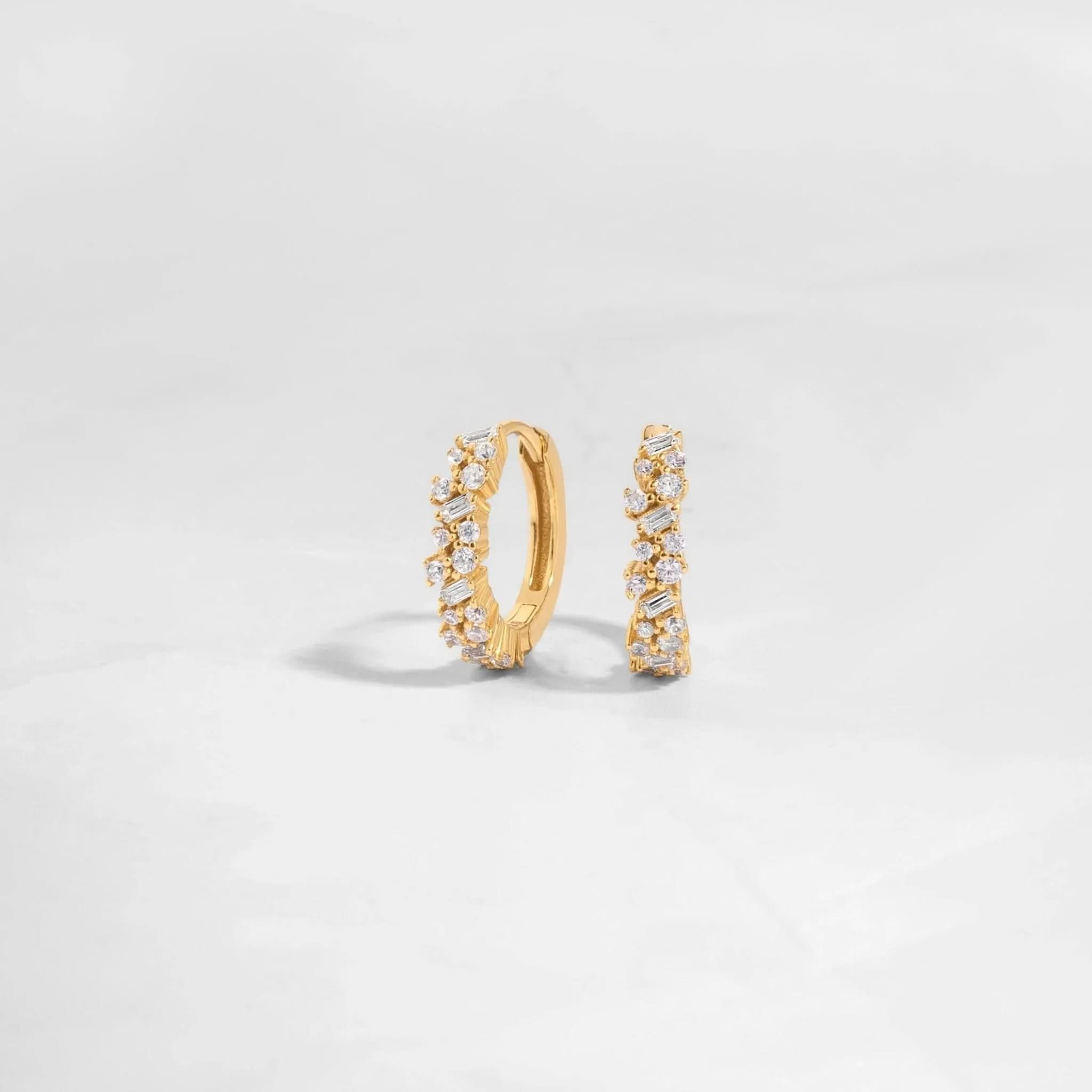 Multi - Stone Huggies - AYUNA