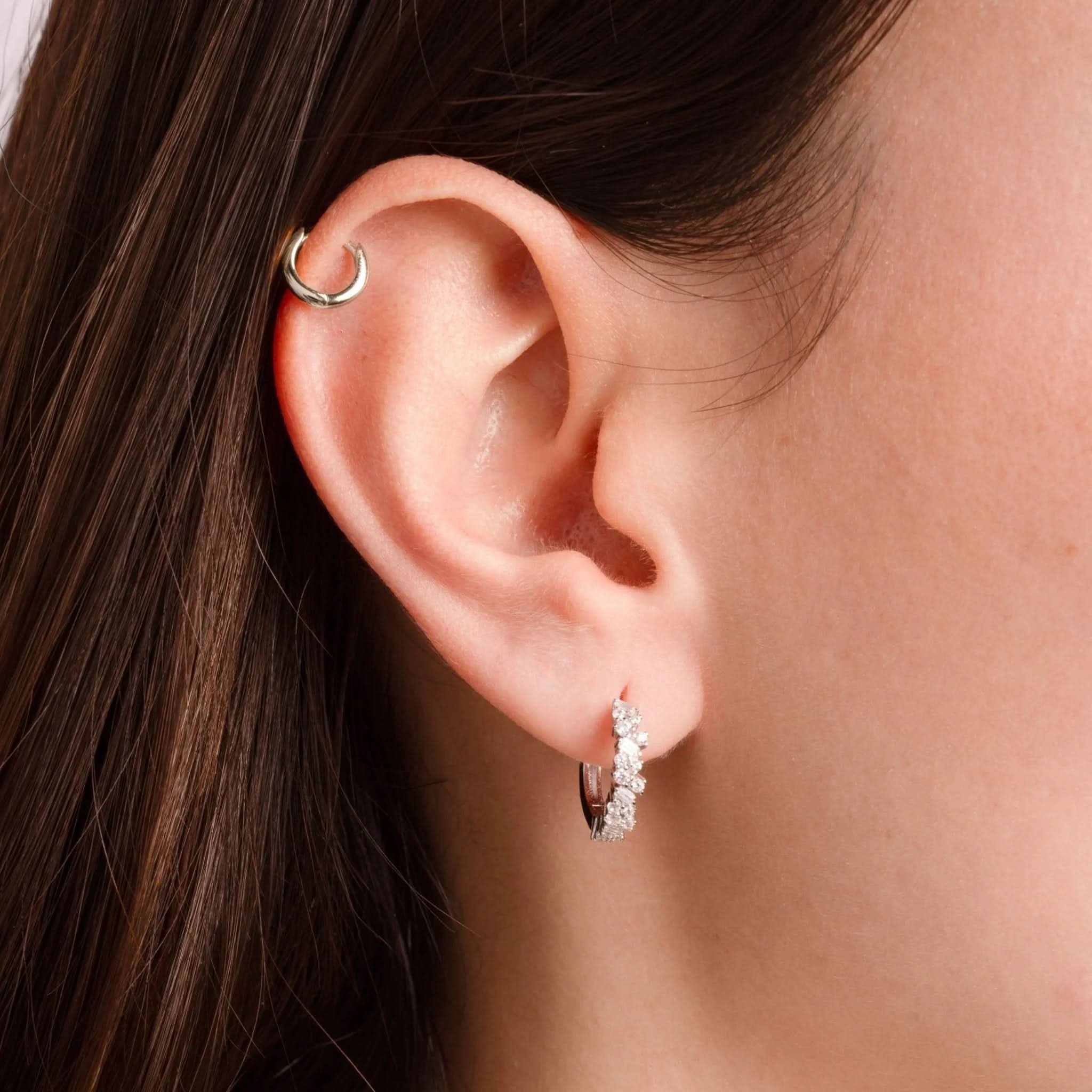 Multi - Stone Huggies - AYUNA