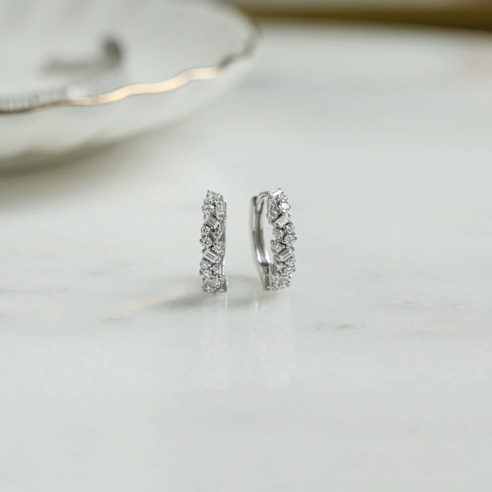 Multi - Stone Huggies - AYUNA