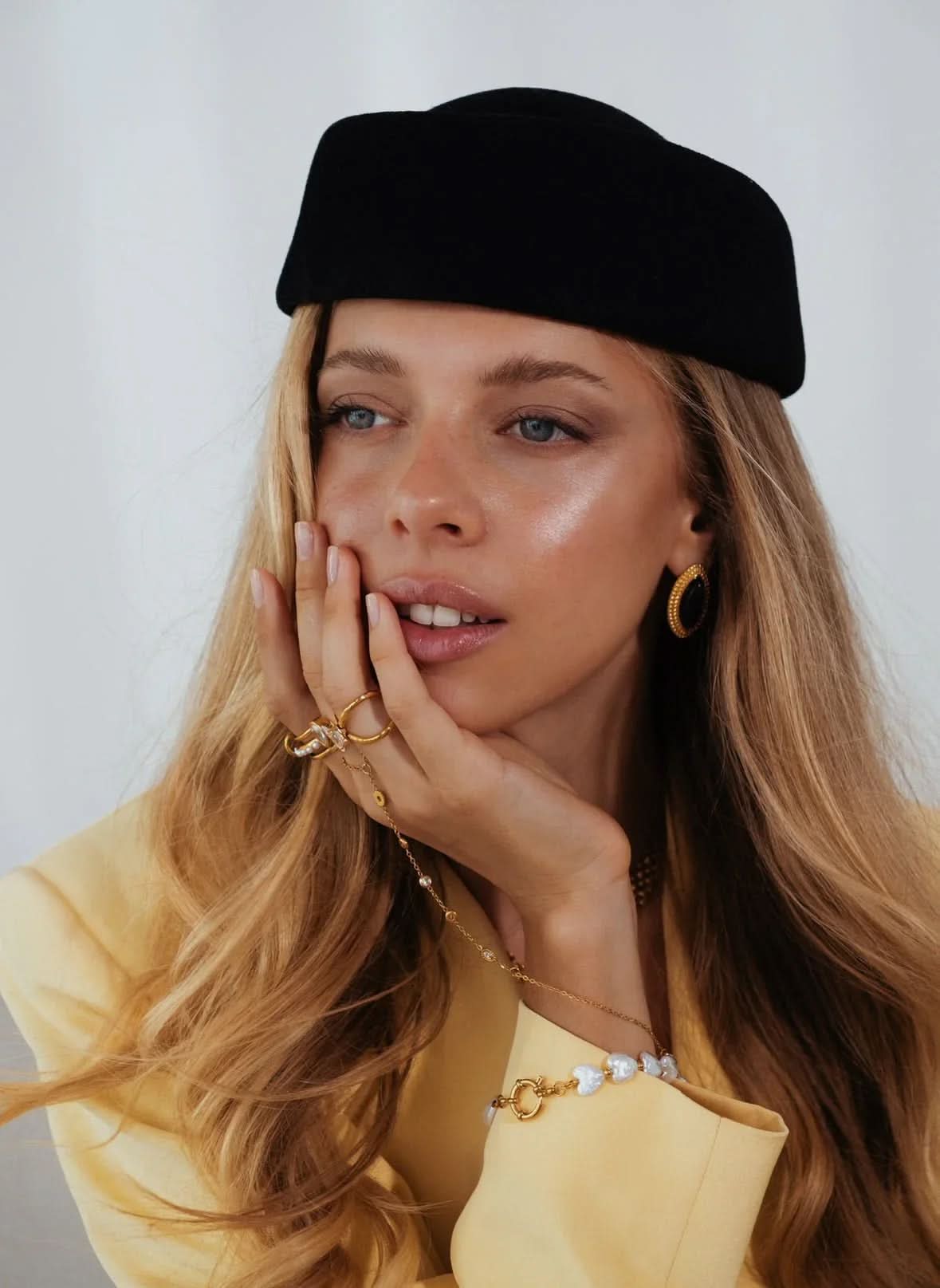 Natural Pearl Hearts Bracelet - AYUNA