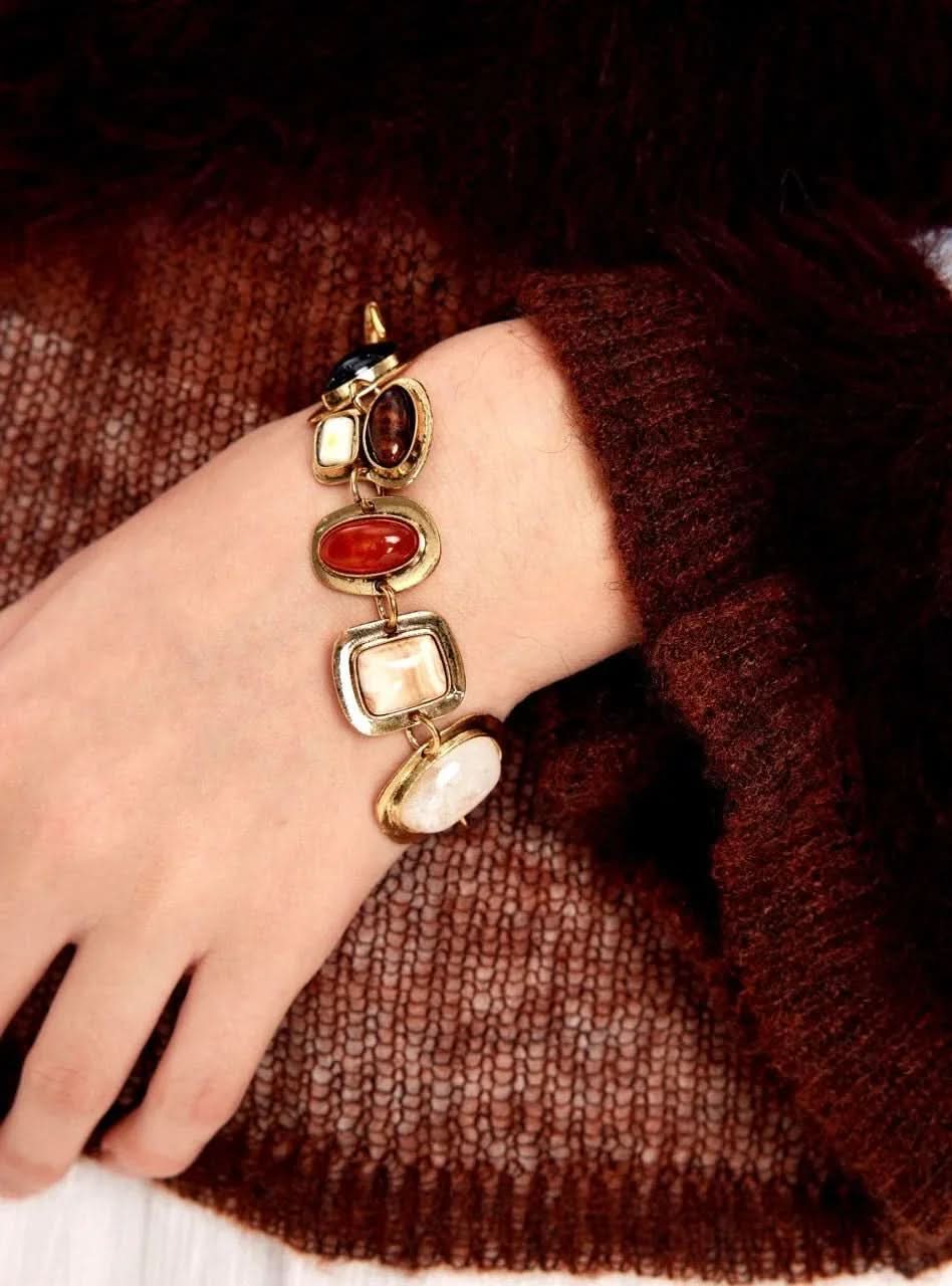 Natural Stone Boho Bracelet - AYUNA