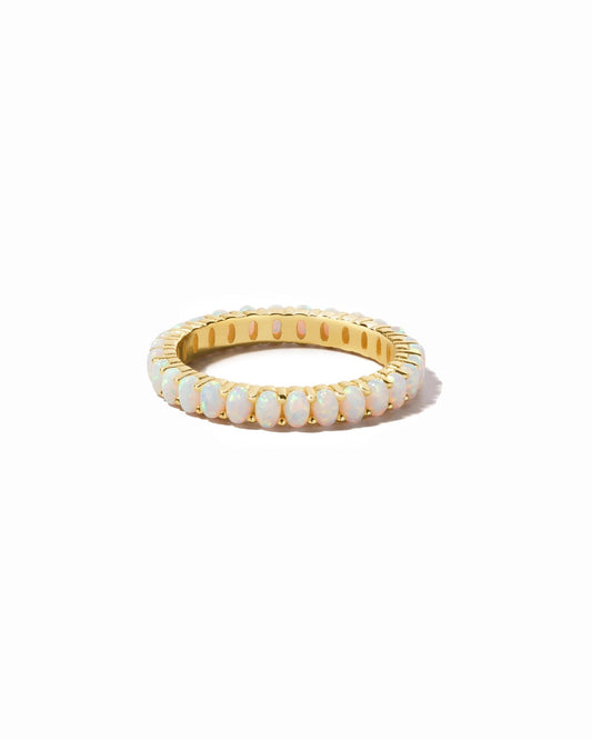 Opal Eternity Ring - AYUNA