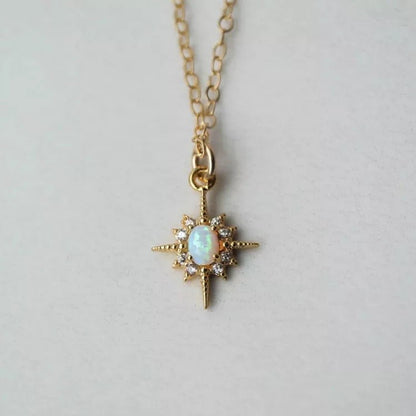 Opal Star Necklace - AYUNA