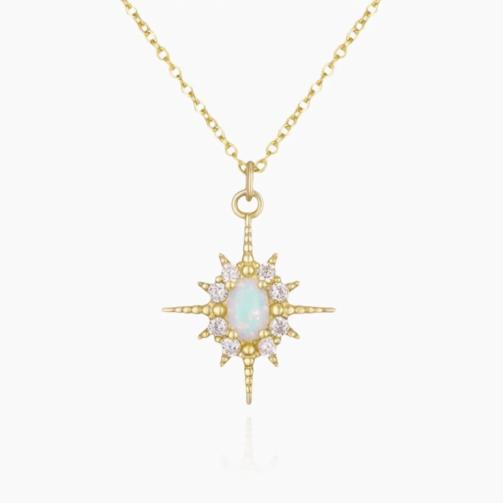 Opal Star Necklace - AYUNA