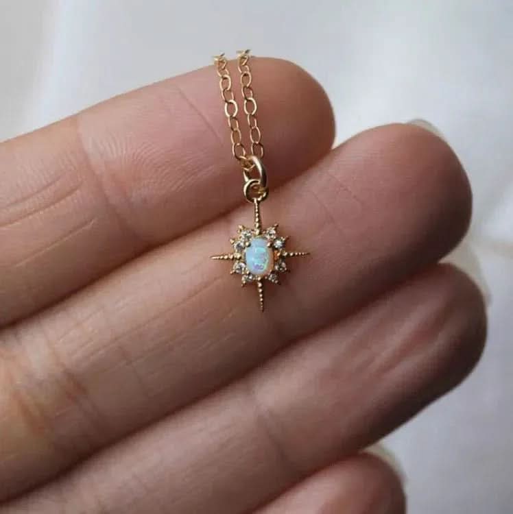 Opal Star Necklace - AYUNA