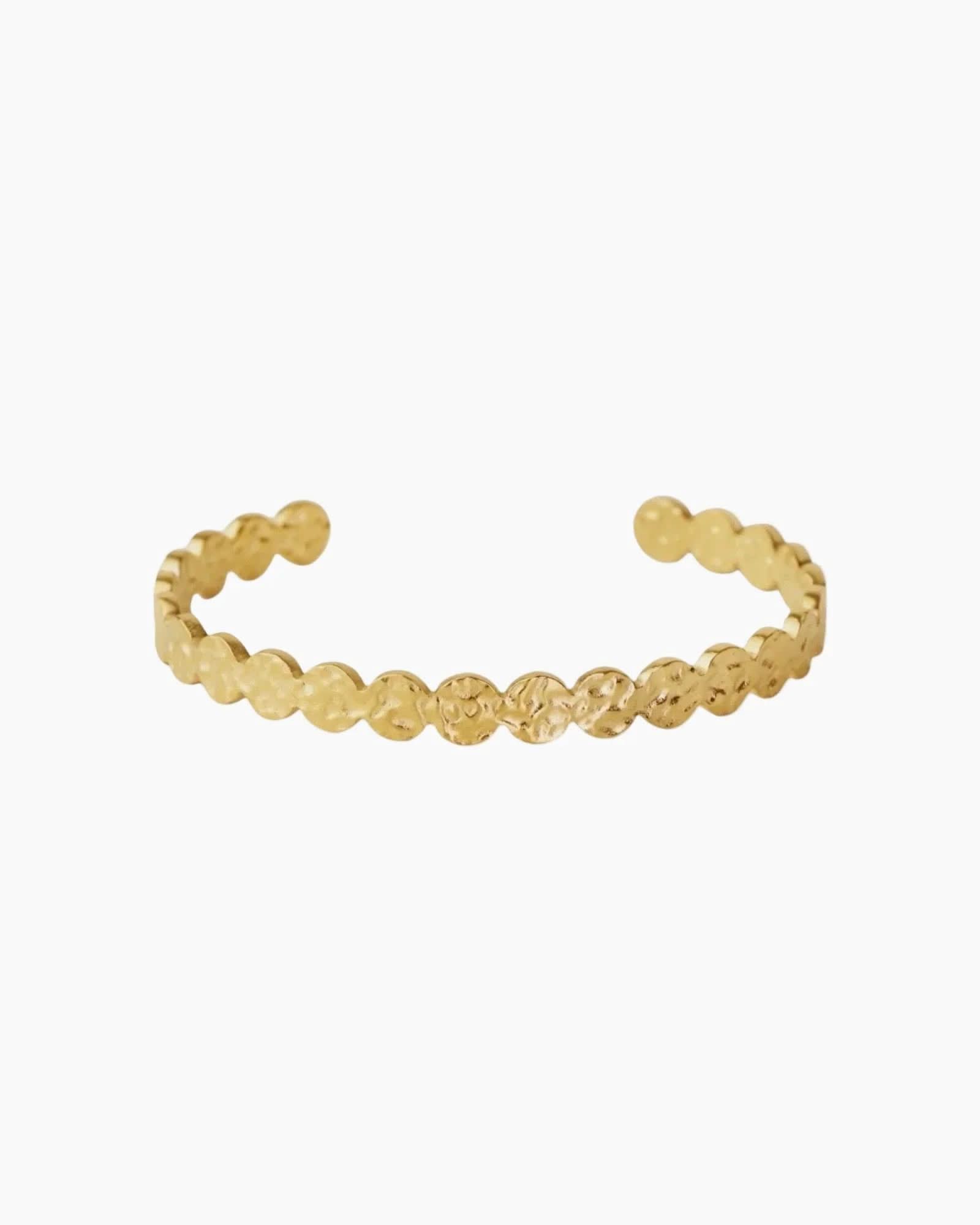 Organic Circles Bangle - AYUNA