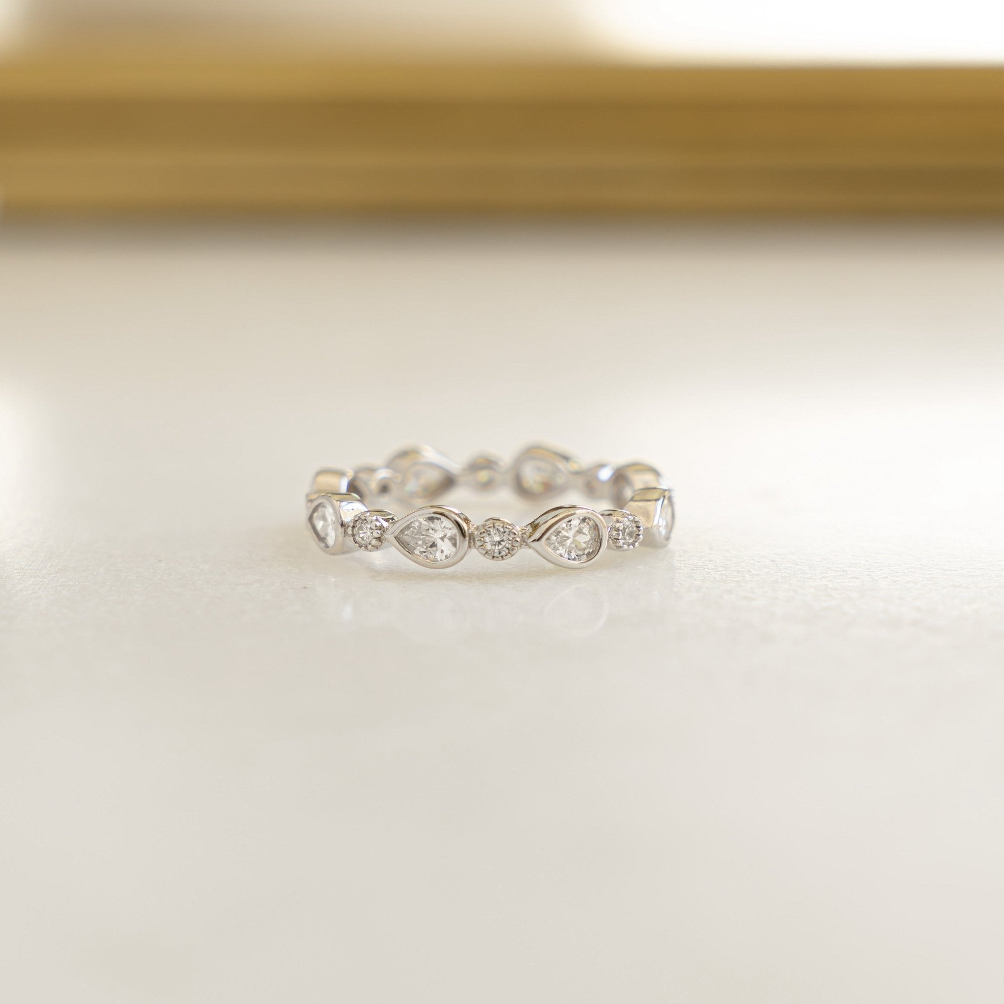 Pear Stacking Ring - AYUNA