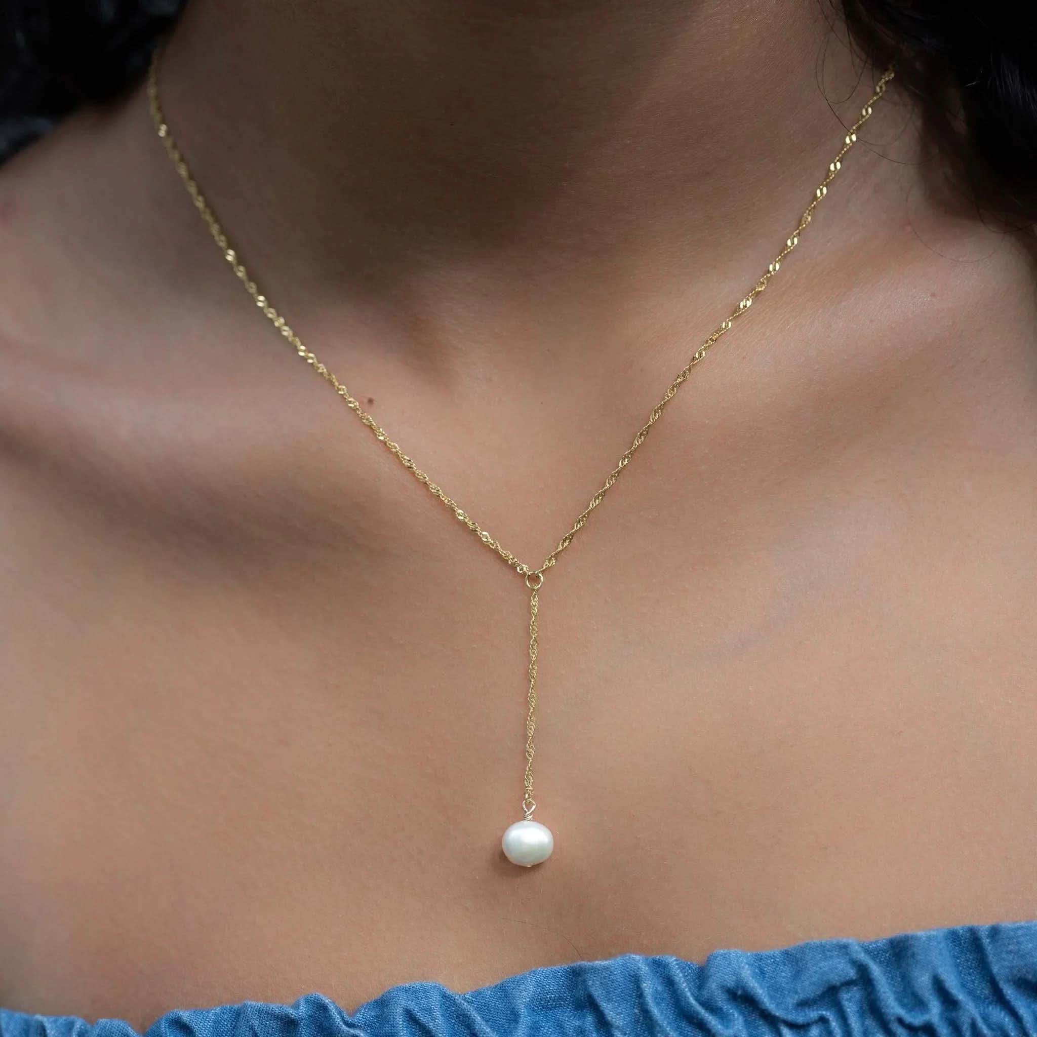 Pearl Lariat - AYUNA