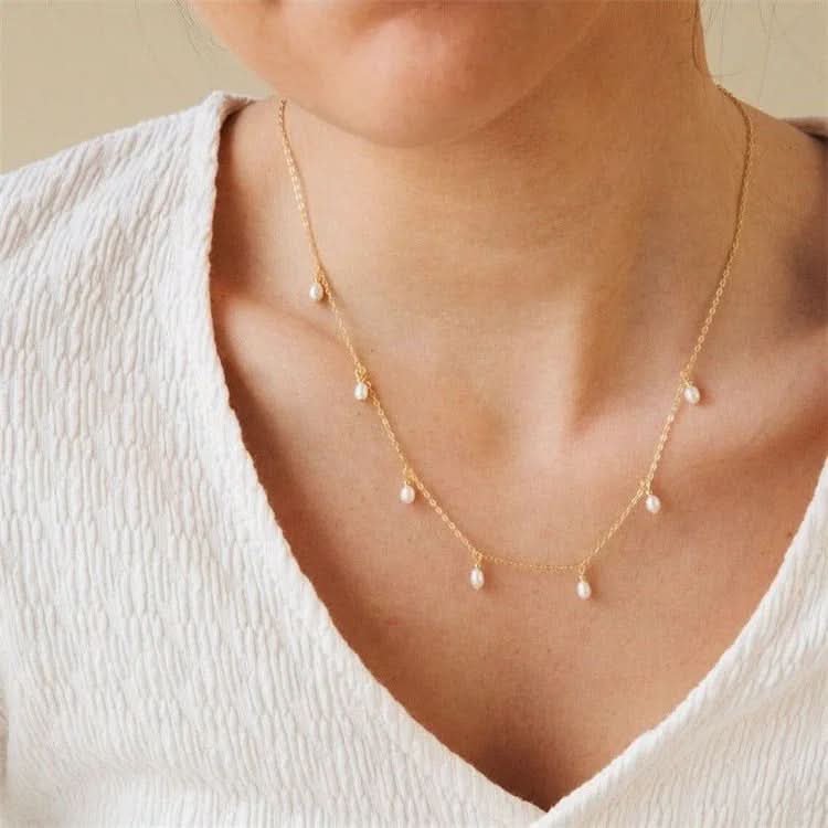 Pearl Mini Necklace - AYUNA