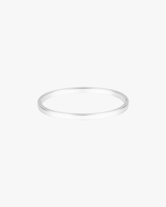 Phoebe Bangle - Silver - AYUNA