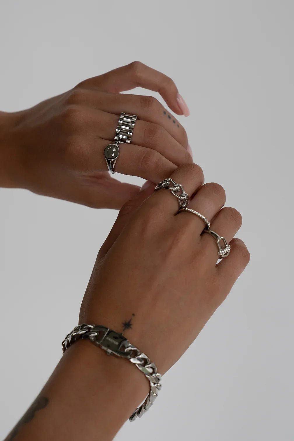 Presidente Ring - Silver - AYUNA