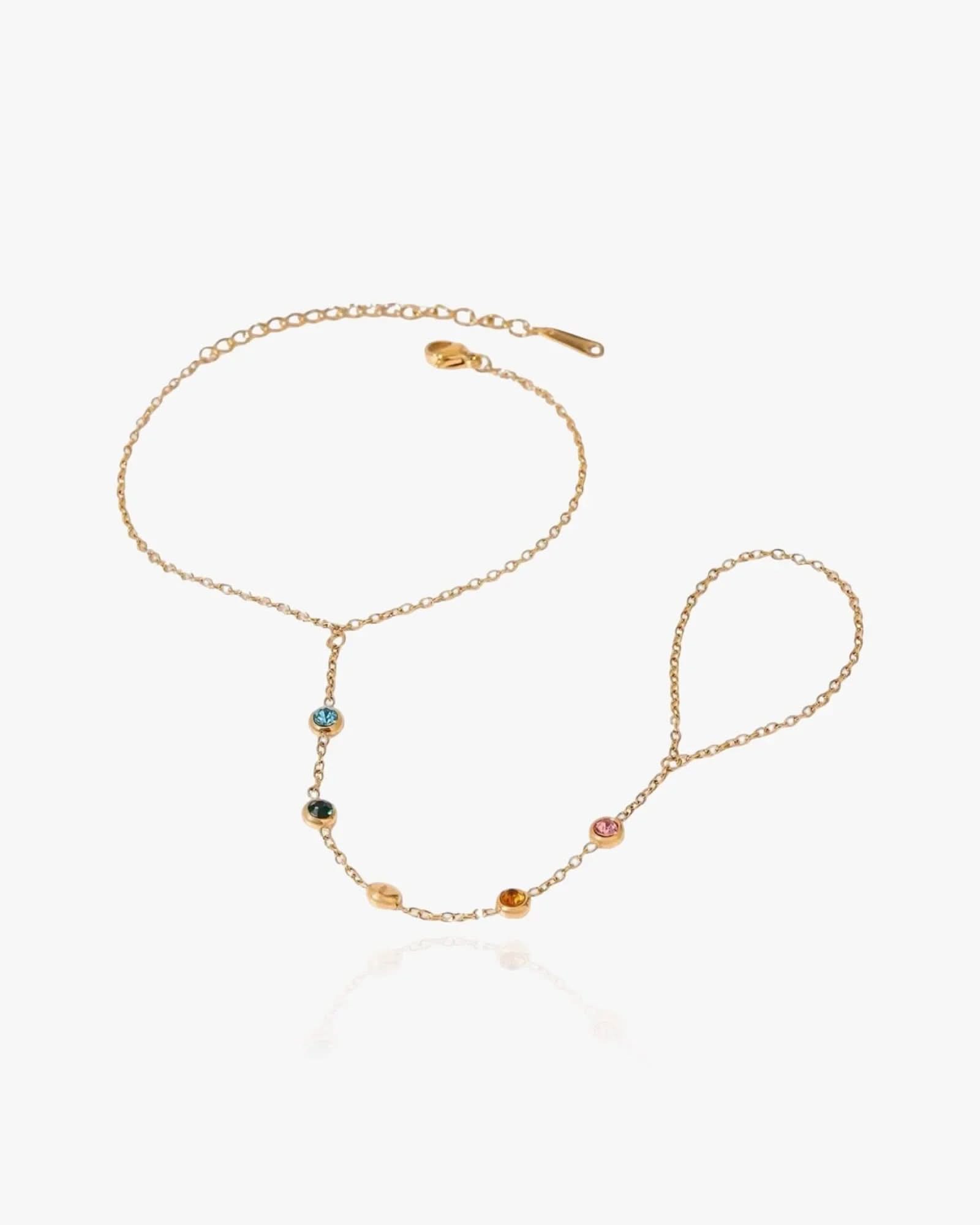 Rainbow Hand Chain - AYUNA