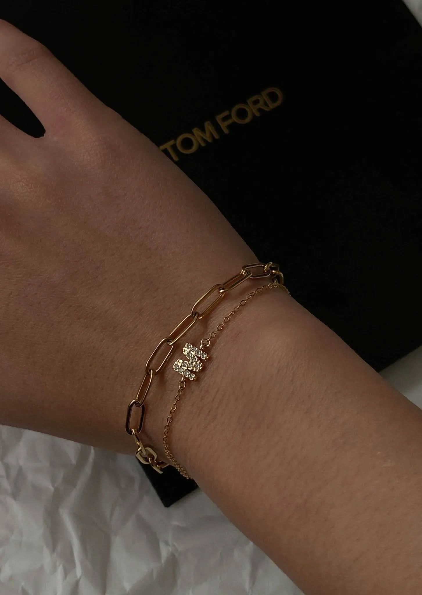 Raya Initial Bracelet 2.0 - AYUNA