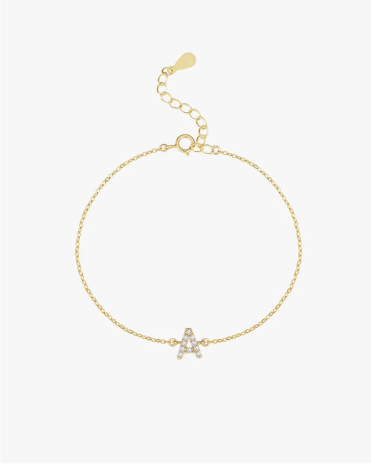 Raya Initial Bracelet 2.0 - AYUNA