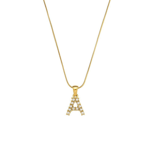 Raya Initial Necklace 2.0 - AYUNA