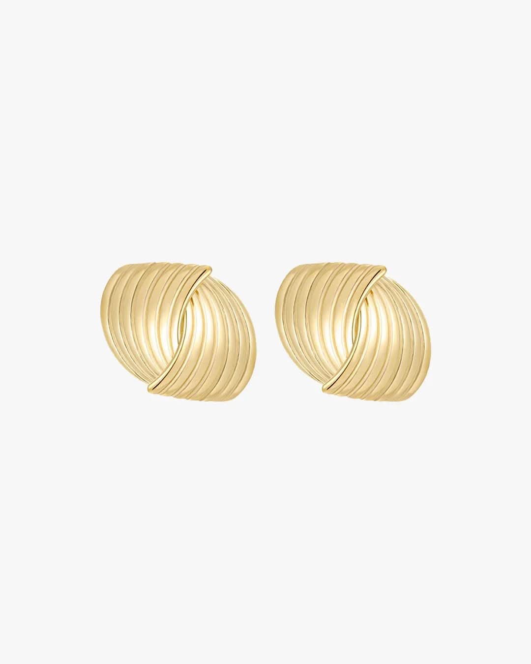 Ricci Earrings - Gold - AYUNA