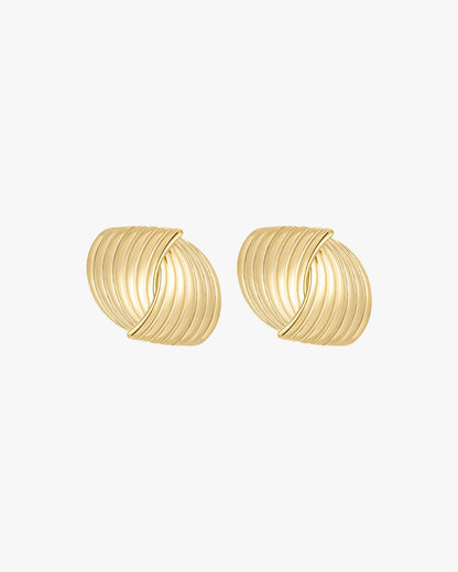 Ricci Earrings - Gold - AYUNA