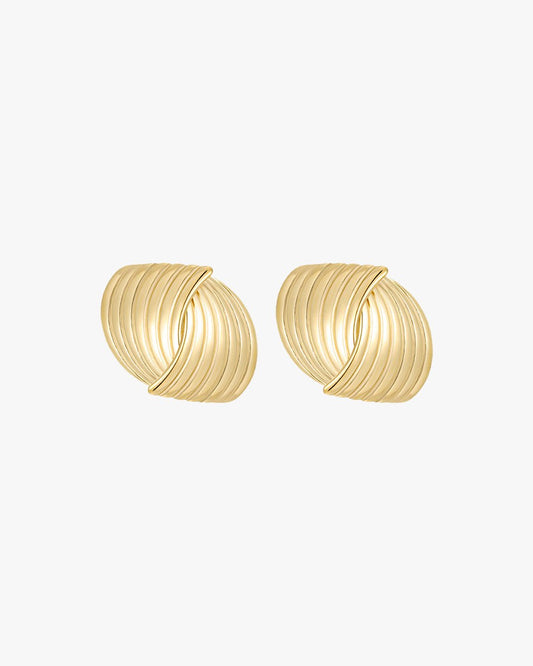 Ricci Earrings - Gold - AYUNA