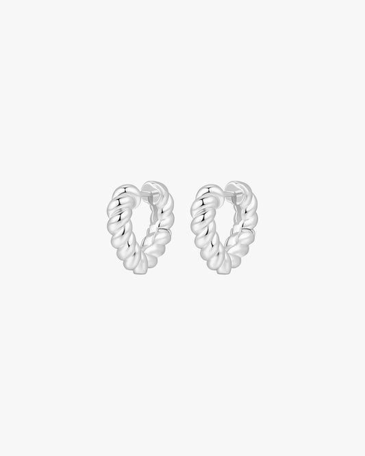 Rita Hoops - Silver - AYUNA