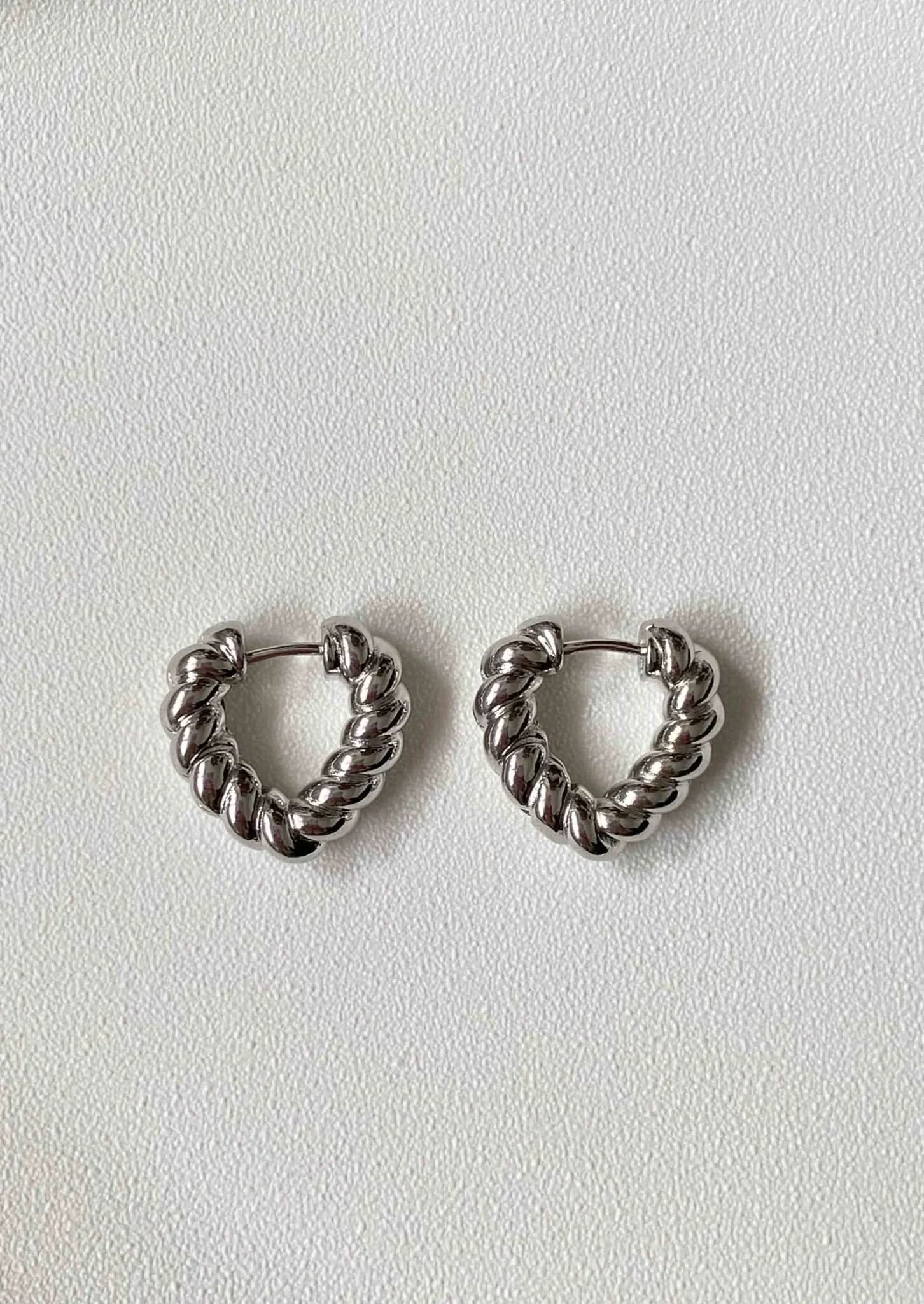 Rita Hoops - Silver - AYUNA