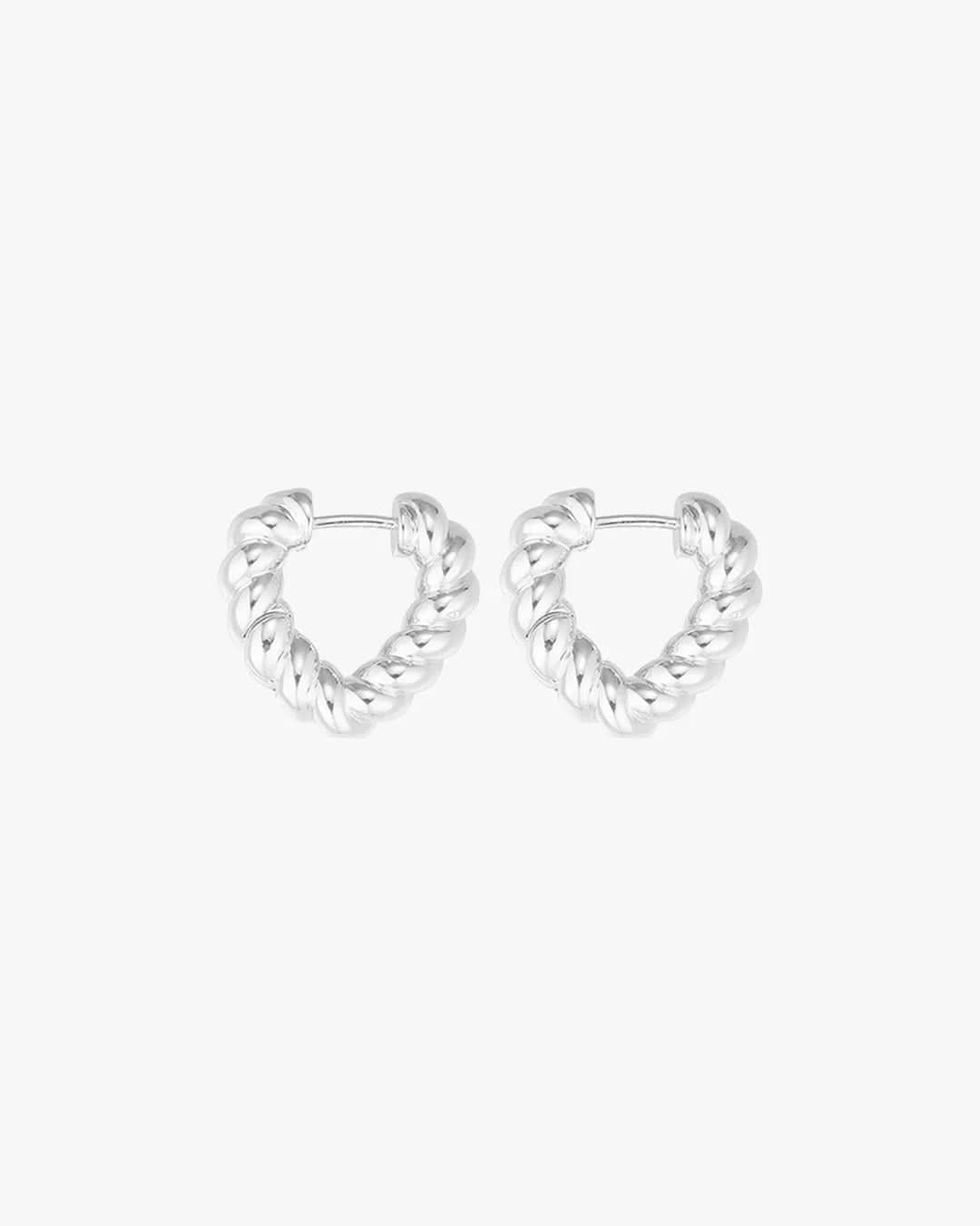 Rita Hoops - Silver - AYUNA