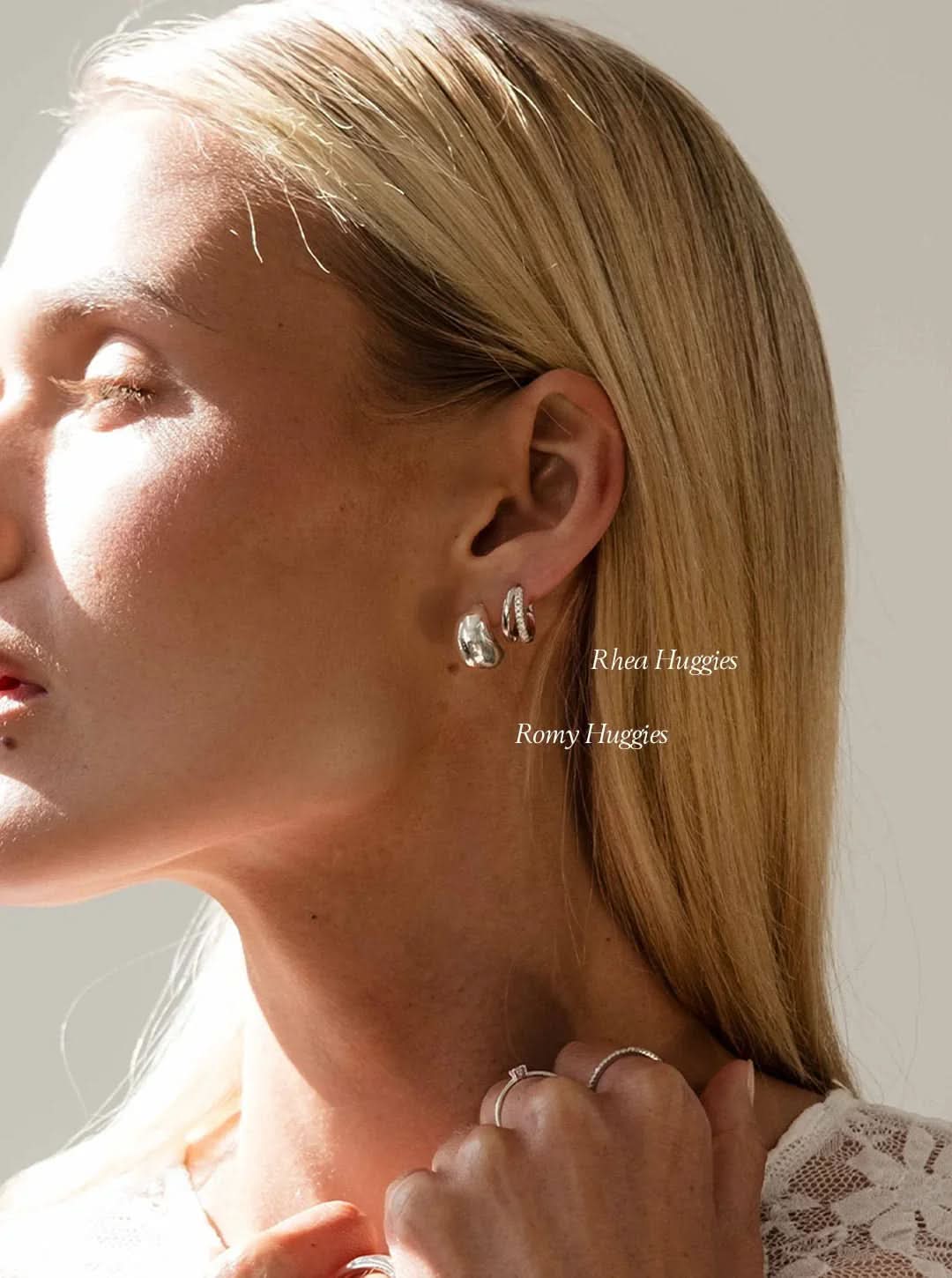 Romy Earrings - Silver - AYUNA