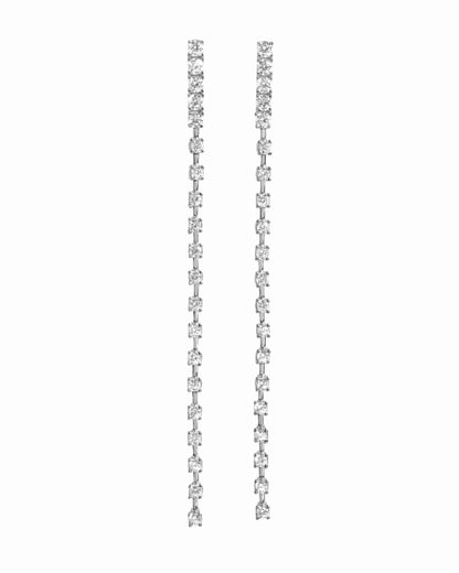 Diamond Line Earrings