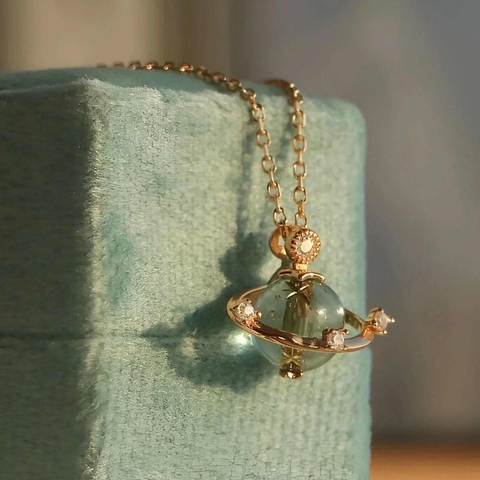 Saturn Planet Necklace - AYUNA