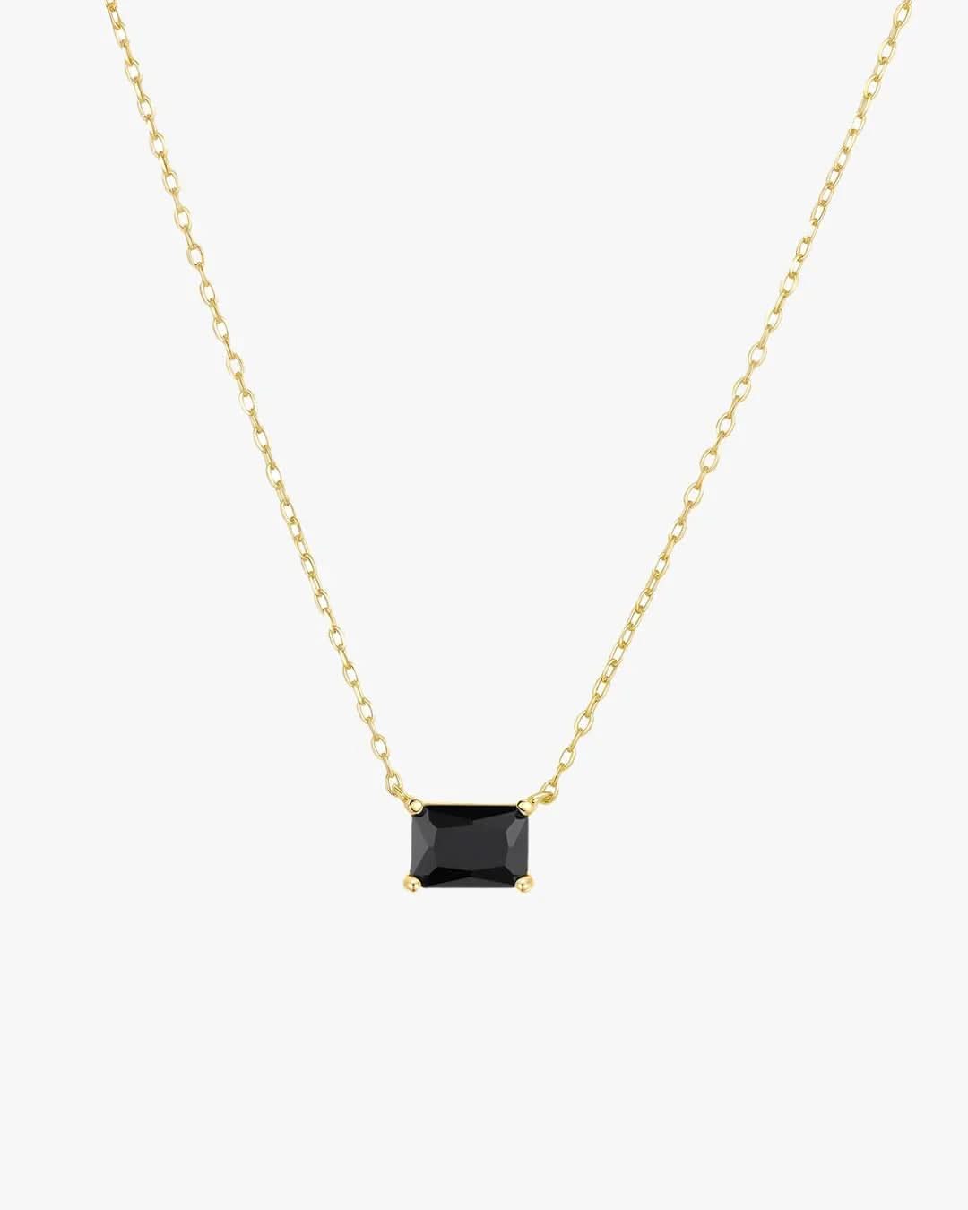 Sienna Necklace - Black Onyx - AYUNA