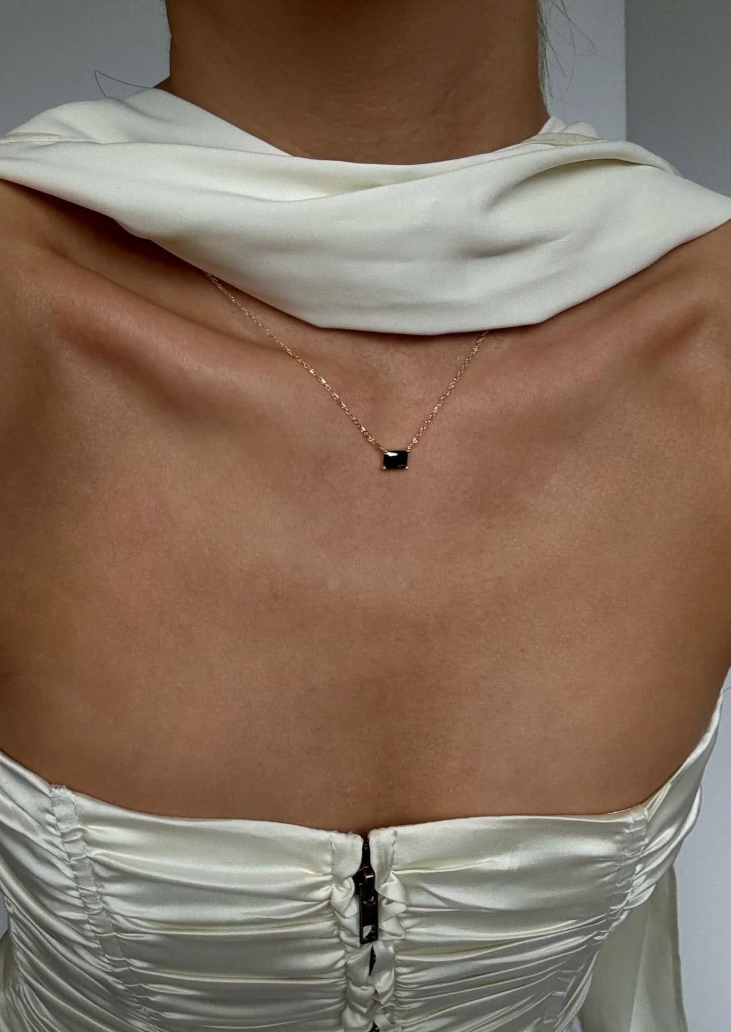 Sienna Necklace - Black Onyx - AYUNA