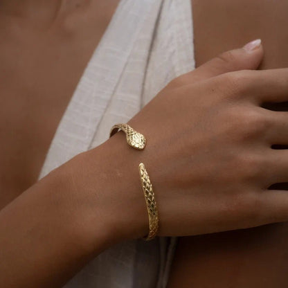 Snake Bangle Bracelet - AYUNA