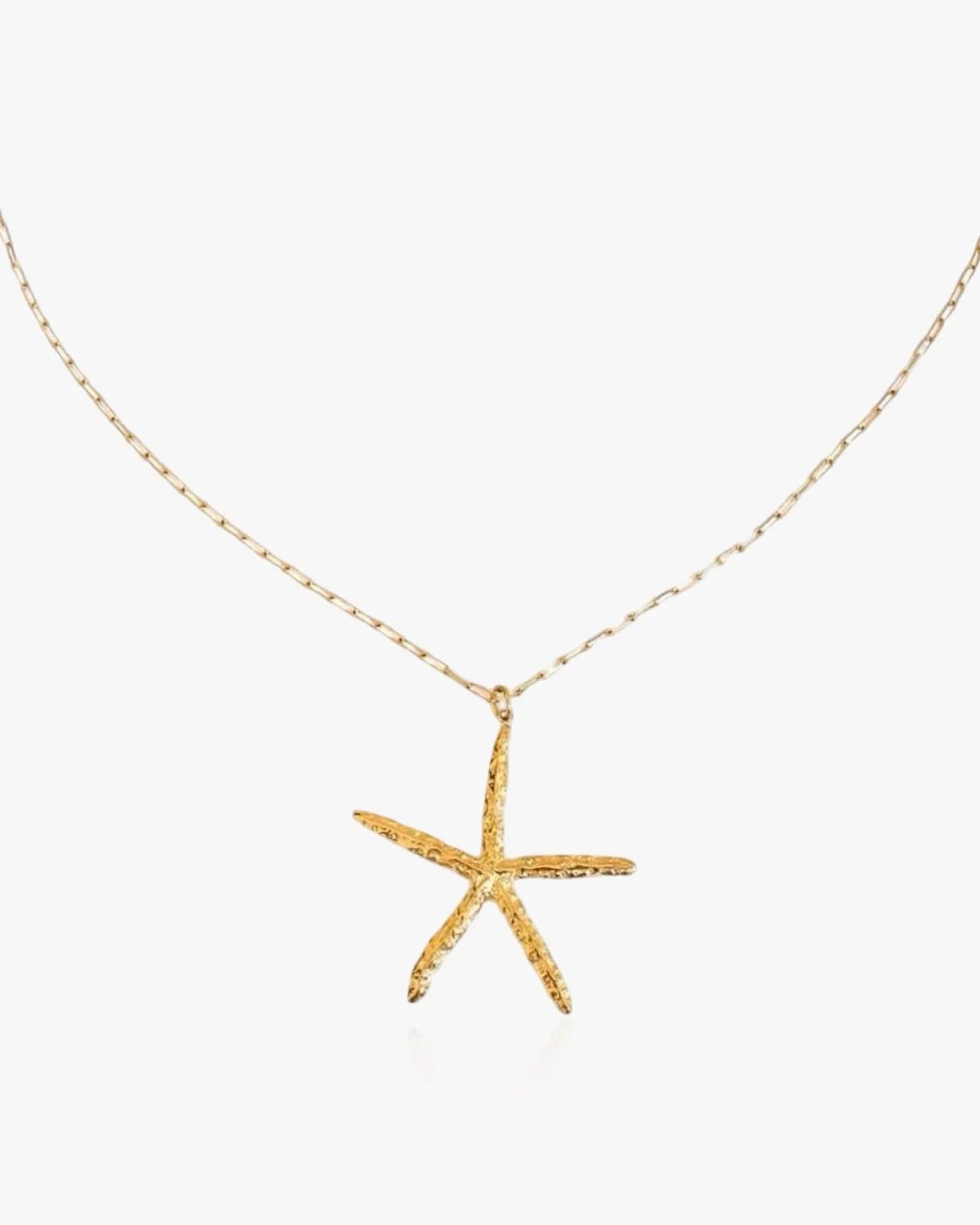 Starfish Long Necklace - AYUNA