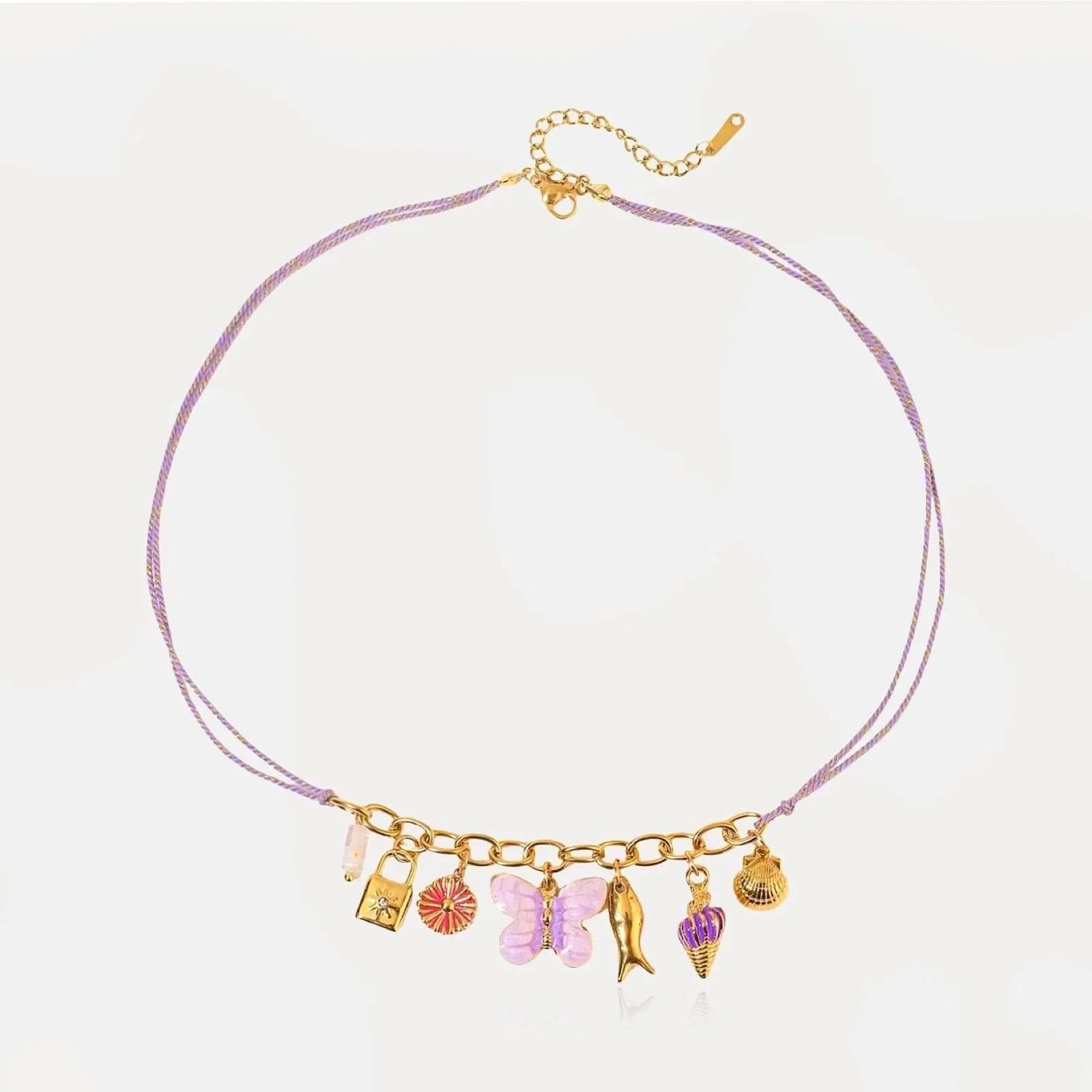 Summer Cord Necklace - AYUNA