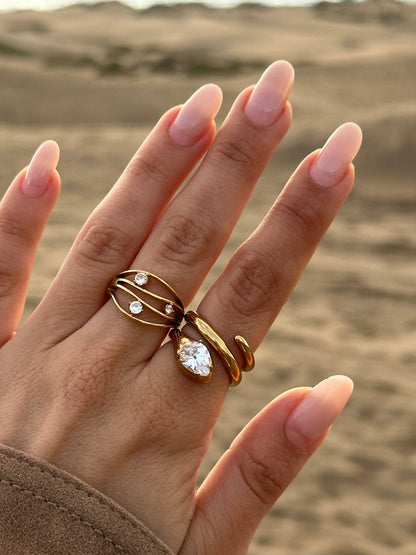 Swirl Ring - AYUNA