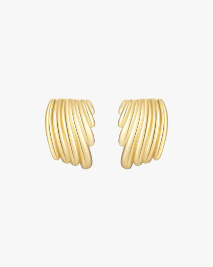 Tamara Earrings - Gold - AYUNA