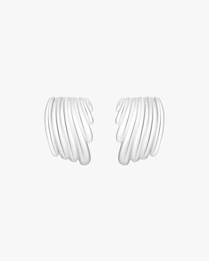 Tamara Earrings - Silver - AYUNA